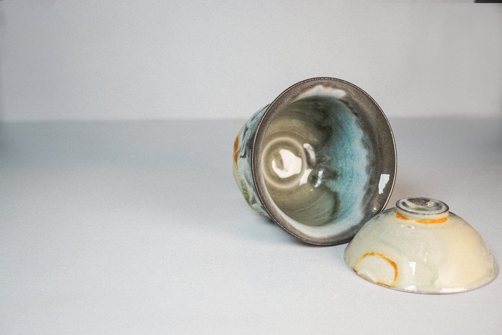 Soda Fired Tea Jar