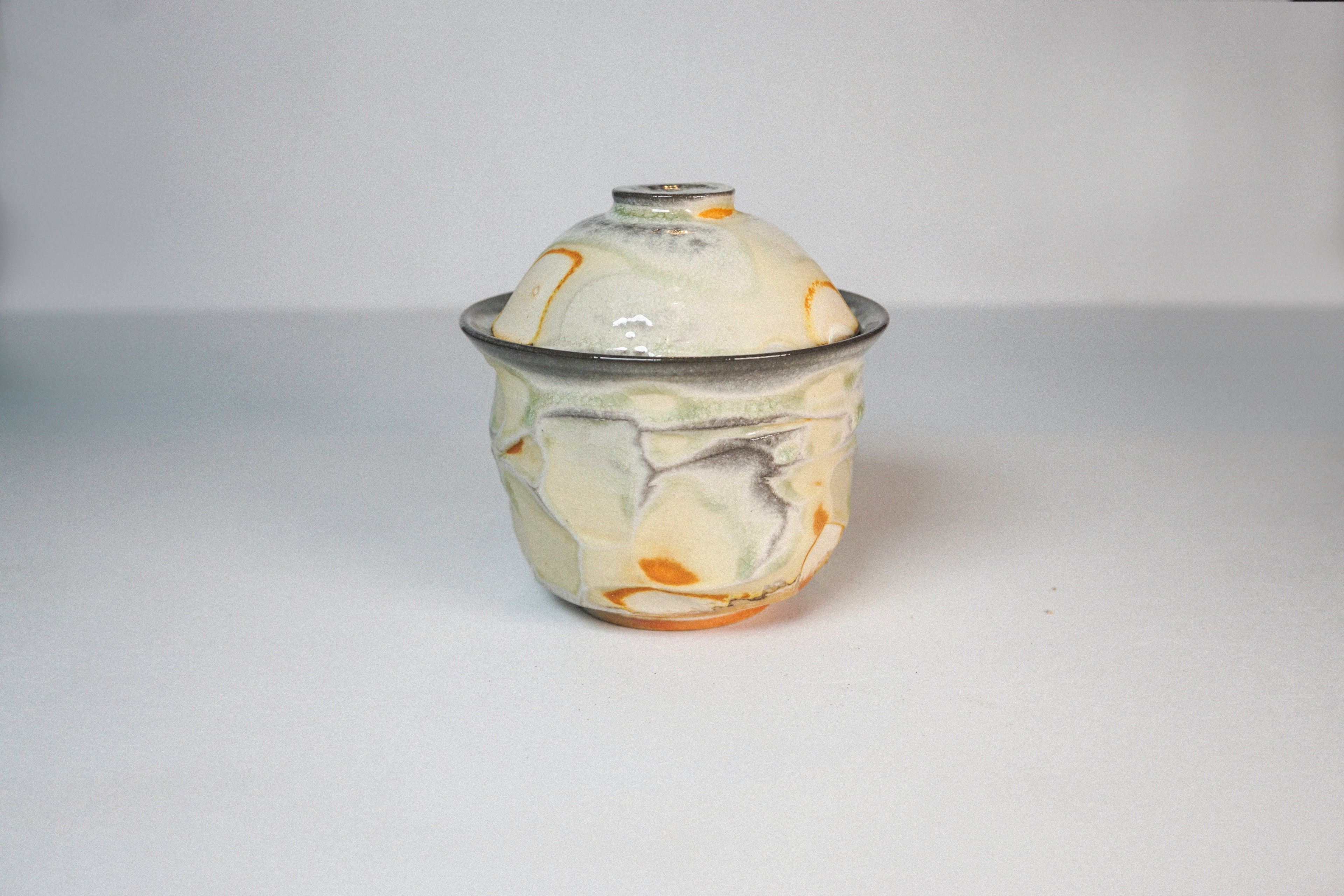 Soda Fired Tea Jar