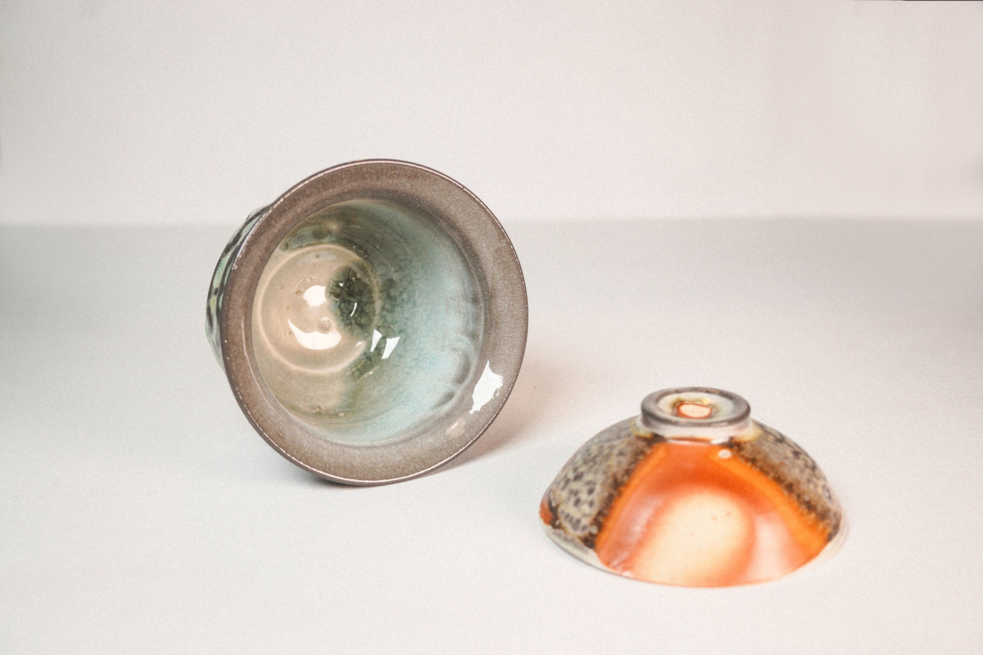 Soda Fired Tea Jars